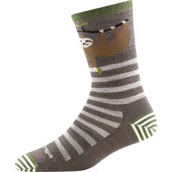 Darn Tough Animal Haus Lightweight Crew Sock Women's in Taupe